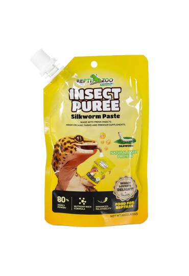 Alimento Reptil Silkworm Paste 80Gr