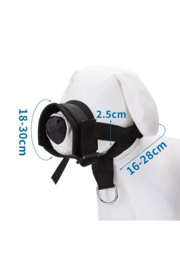 Bozal De Imitacion De Nailon Perros L 18-30Cm