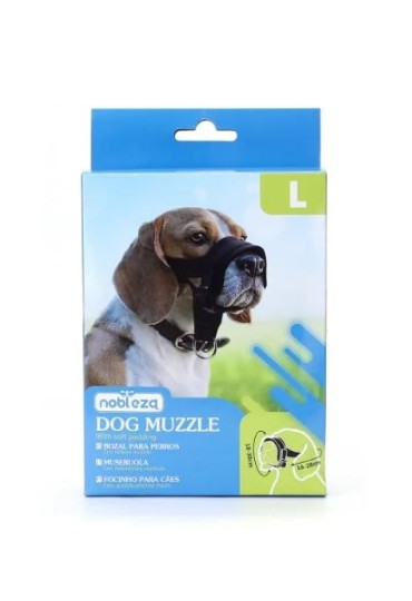 Bozal De Imitacion De Nailon Perros L 18-30Cm