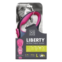Correa Retractil Rosa L 8M Liberty