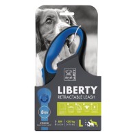 Liberty Correa Retractil Azul L 8M