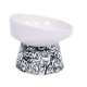 Urban Bowl Tilt´D Ceramica Blanco Y Negro L