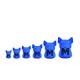 Power chew dog toy lapis