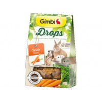 GIMBI DROPS ZANAHORIA, 50GR