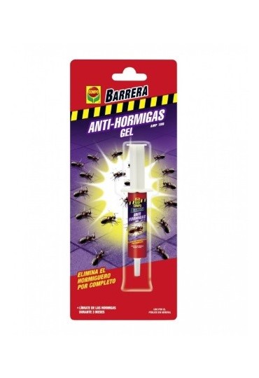 BARRERA INSECTOS ANTIHORMIGAS GEL 10 GR COMPO