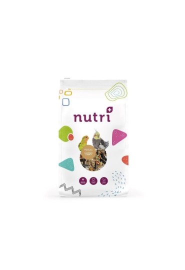 Nutri+ aves mixtura agaporni y ninfa 900gr-1