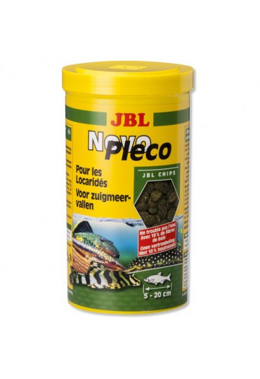JBL NOVOPLECO PARA PECES ORNAMENTAL CHIPS 100 ML.