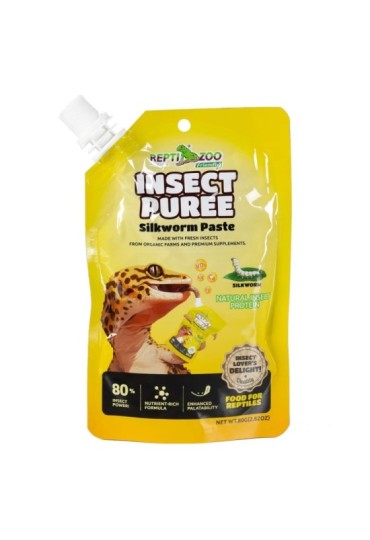Alimento reptil silkworm paste 80gr-1