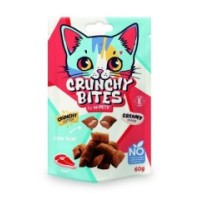 Crunchy bites snack gato buey 60g-1