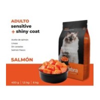 Calibra cat expert+ adult sensitiv & shiny coat 40-1