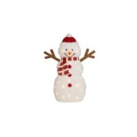 Muñeco de nieve 30led 18x61x82cm 494005