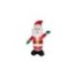 Papa noel inflable iluminado 80x160x245cm 490020