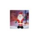 Papa noel inflable iluminado 80x160x245cm 490020-2