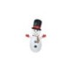 Muñeco nieve inflable iluminado 75x120x180cm 49002
