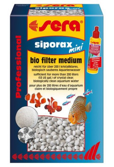 SERA BIO  FILTER SIPORAX MINI PROFESIONAL 270GR