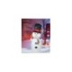Muñeco nieve inflable iluminado 75x120x180cm 49002-2