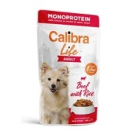 Calibra dog life pouch adult vacuno 150gr-1