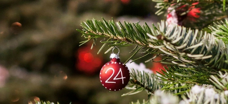 arbol natural navidad