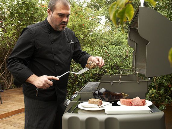 Cuatro chefs y una barbacoa hacen delicias (1ª parte)