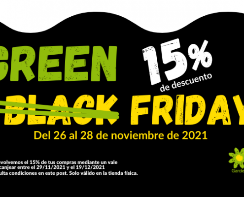 Green Friday 2021 en Garden Center Sopela